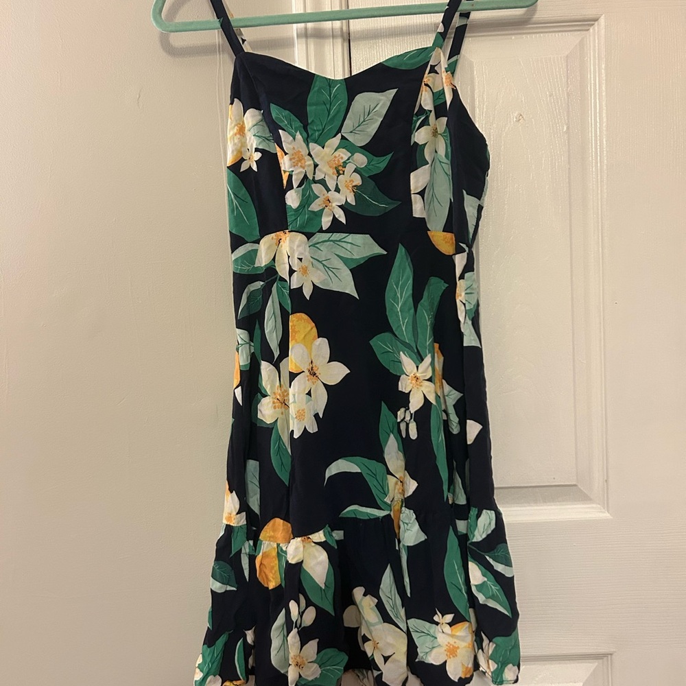 Floral Spaghetti Strap Dress